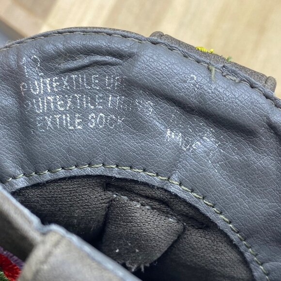 Betseyville Reece Floral Embroidered Faux Leather Ankle Cowboy Boots Girl Sz 12 - Picture 5 of 9